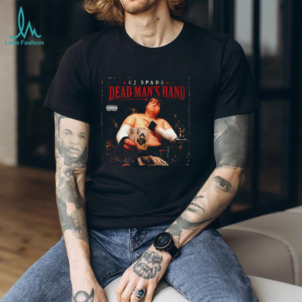CJ Spade dead man’s hand graphic cool shirt
