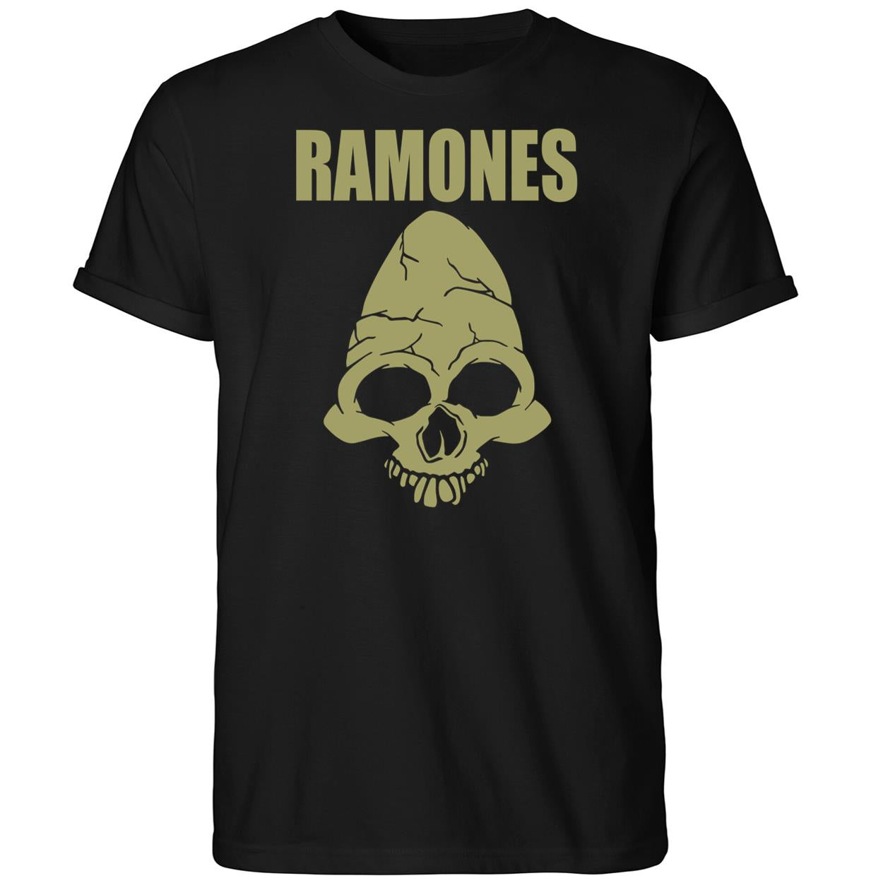 CM Punk Ramones Skull T-Shirt