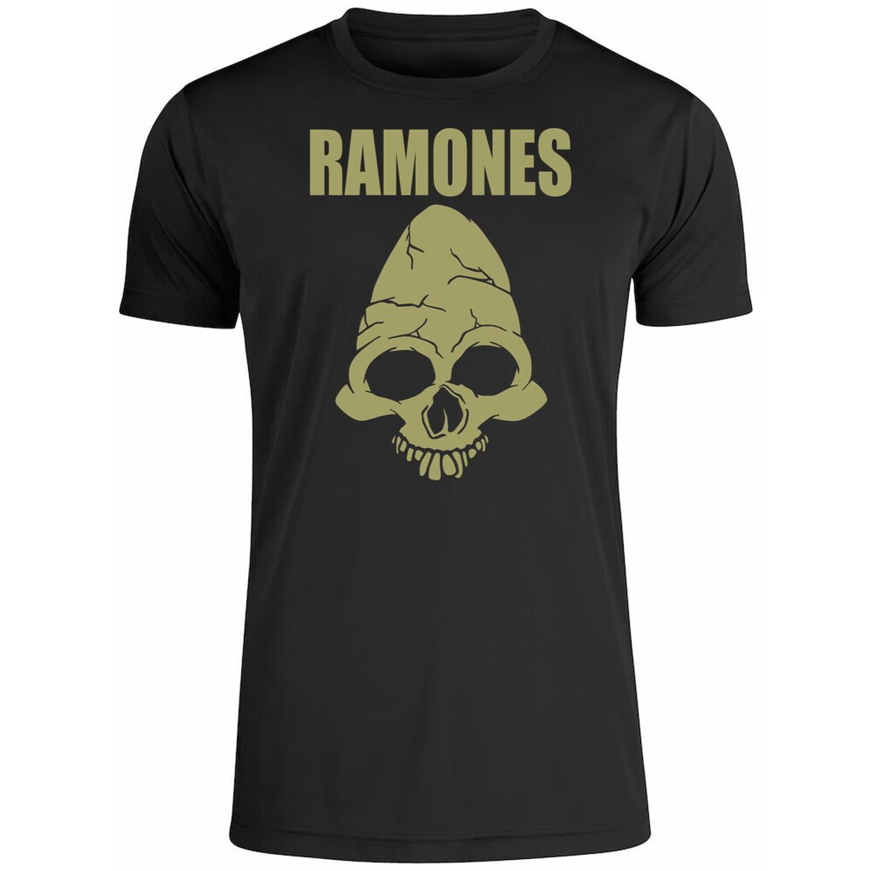 CM Punk Ramones Skull T-Shirt
