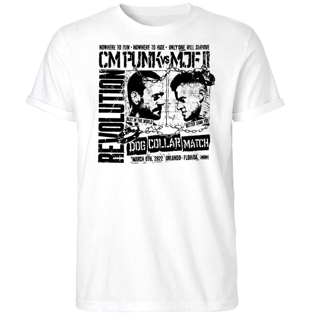 CM Punk Vs MJF Dog Collar Match Shirt