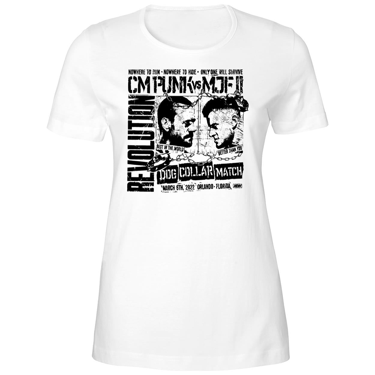 CM Punk Vs MJF Dog Collar Match Shirt