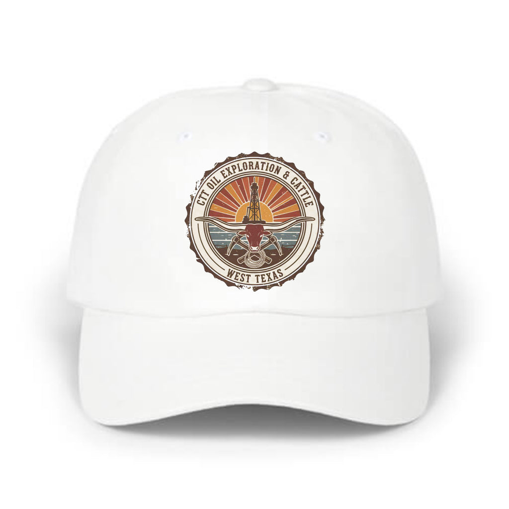 CTT Oil Exploration & Cattle West Texas Landman Hat