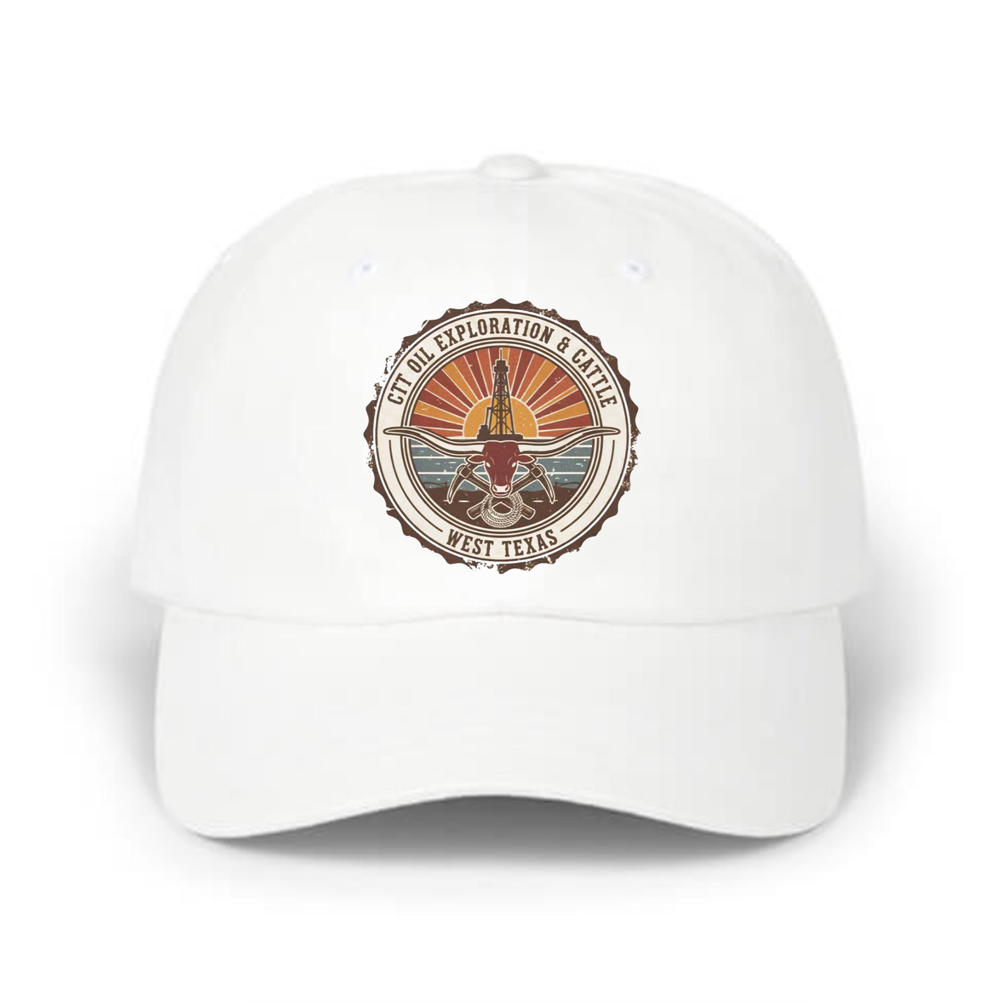 CTT Oil Exploration & Cattle West Texas Landman Hat