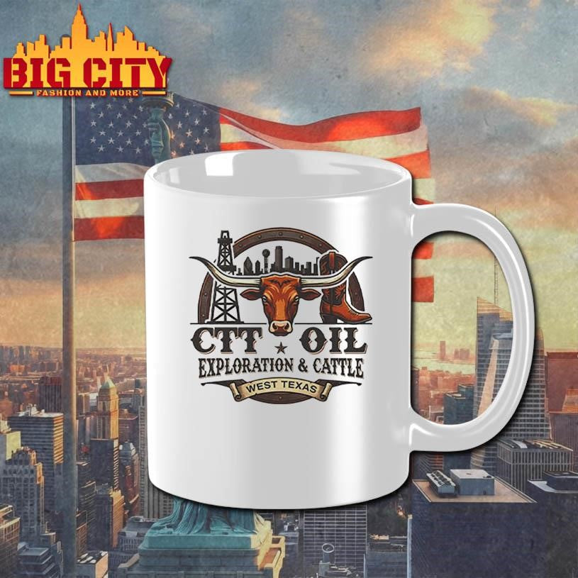 CTT Oil Exploration &amp; Cattle West Texas Landman Shirt