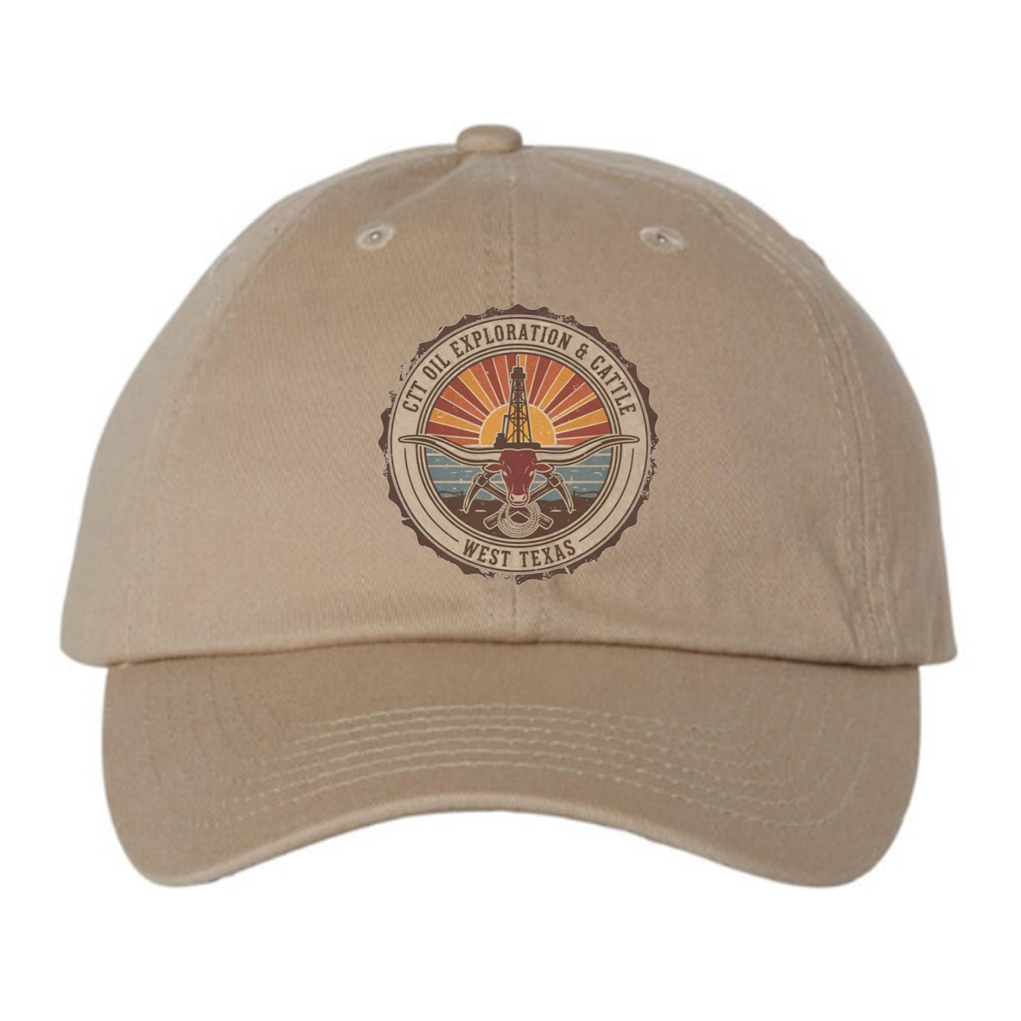 CTT Oil Exploration & Cattle West Texas Landman Hat