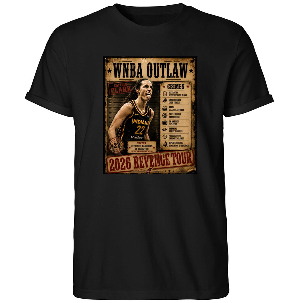 Caitlin Clark Outlaw 2026 Revenge Tour Shirt