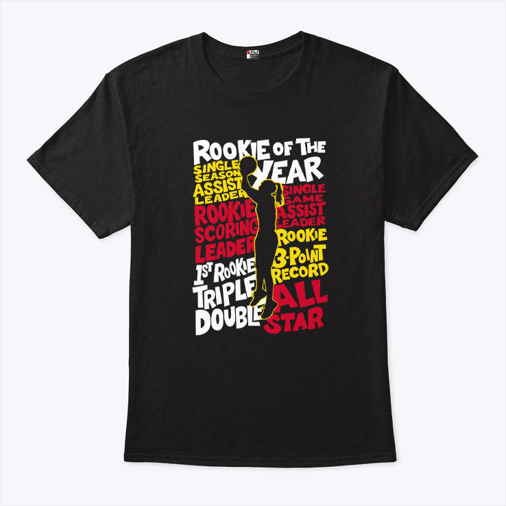 Caitlin Clark Rookie Of The Year Single Season Assist Leader Rookie Scoring Leader Single Game Assist Leader Shirt