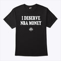Caitlin Clark Wearing I Deserve NBA Money T Shirt