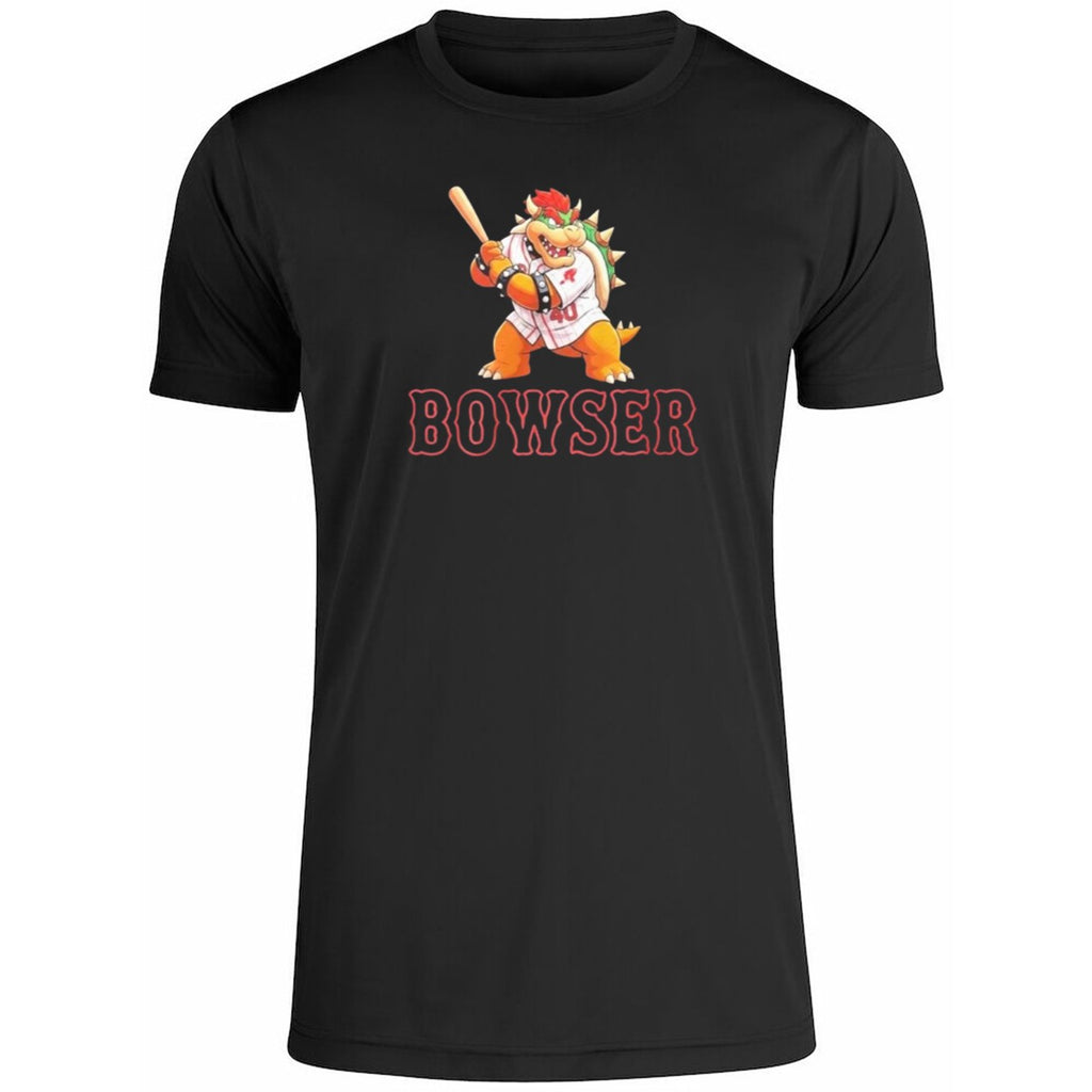 Caleb Durbin with Bowser baseball Shirt