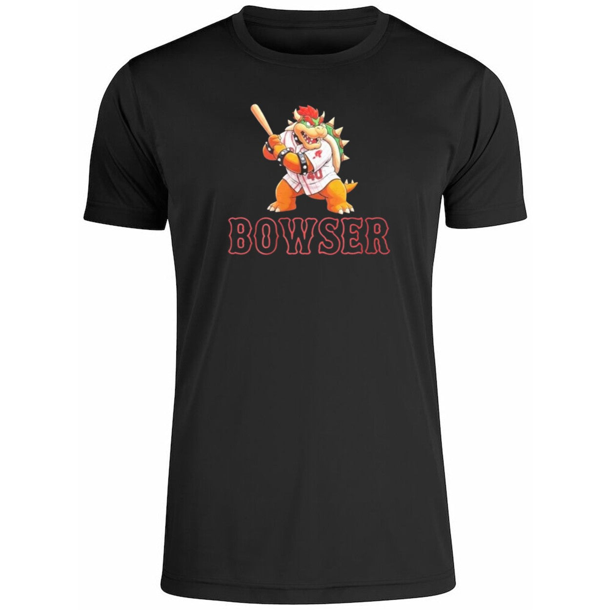 Caleb Durbin with Bowser baseball Shirt