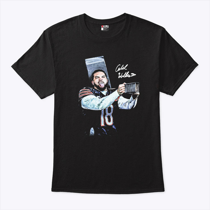 Caleb Williams Cheese Grater Chicago Football T Shirt