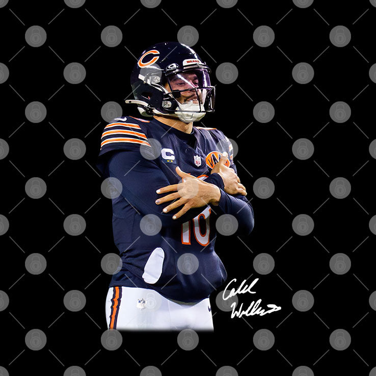 Caleb Williams Cold Chicago Football Shirt