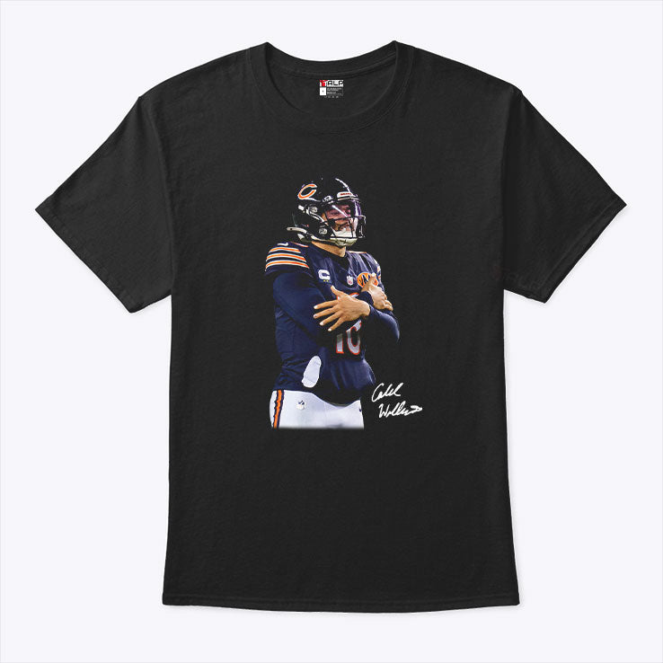 Caleb Williams Cold Chicago Football Shirt
