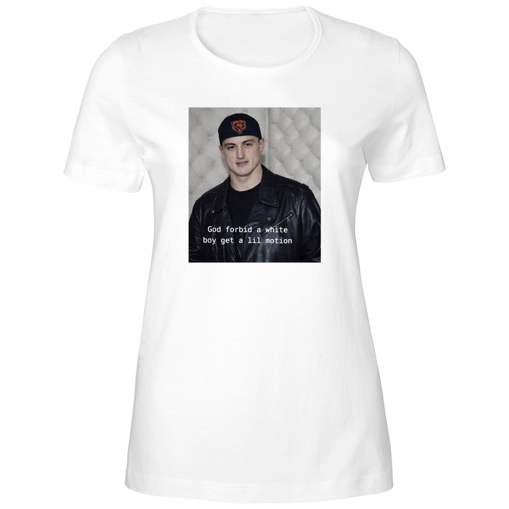 Caleb Williams God Forbid A White Boy Get A Lil Motion Shirt