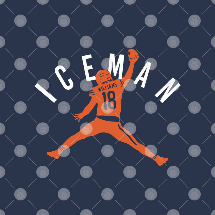 Caleb Williams Iceman 18 Jumpman T Shirt