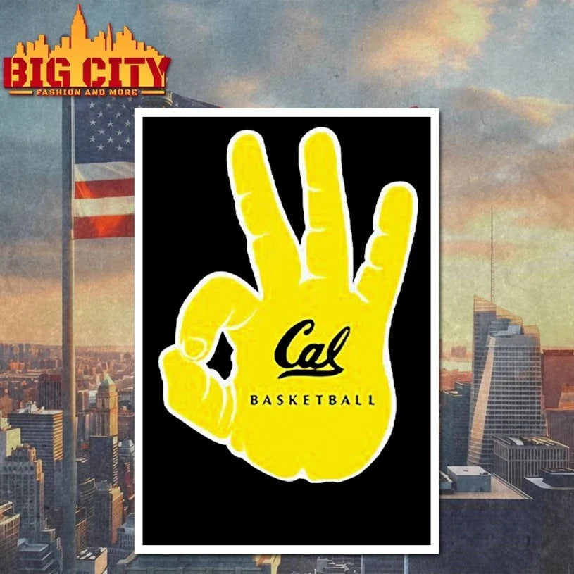 California Golden Bears Cal Basketball Hand Sign t-shirt