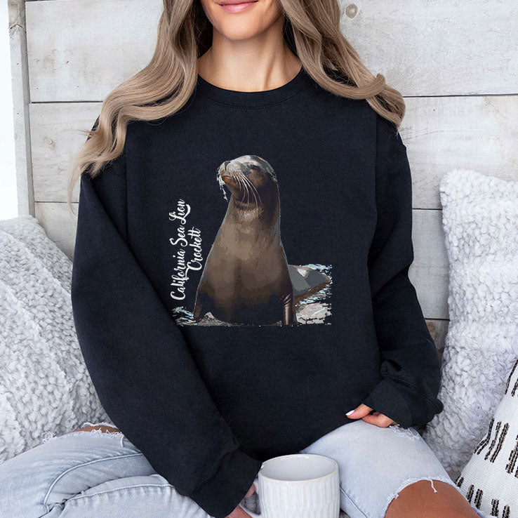 California Sea Lion Crockett T Shirt