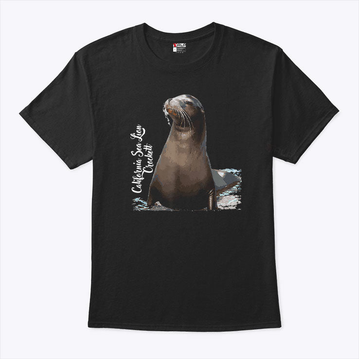 California Sea Lion Crockett T Shirt