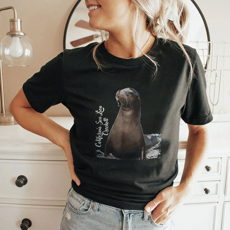 California Sea Lion Crockett T Shirt