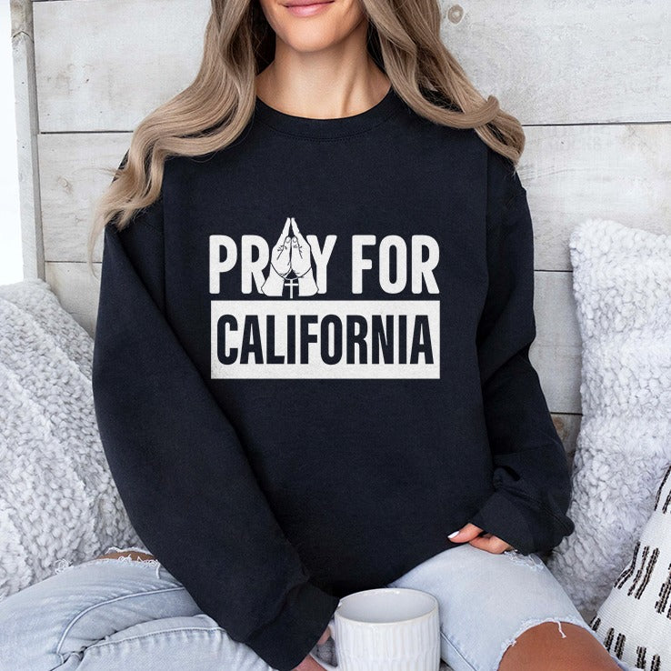 California Wildfires Pray For California Shirt