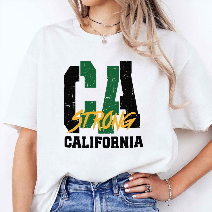 California Wildfires Strong California T Shirt