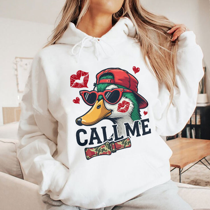 Call Me Valentine Mallard Duck T Shirt