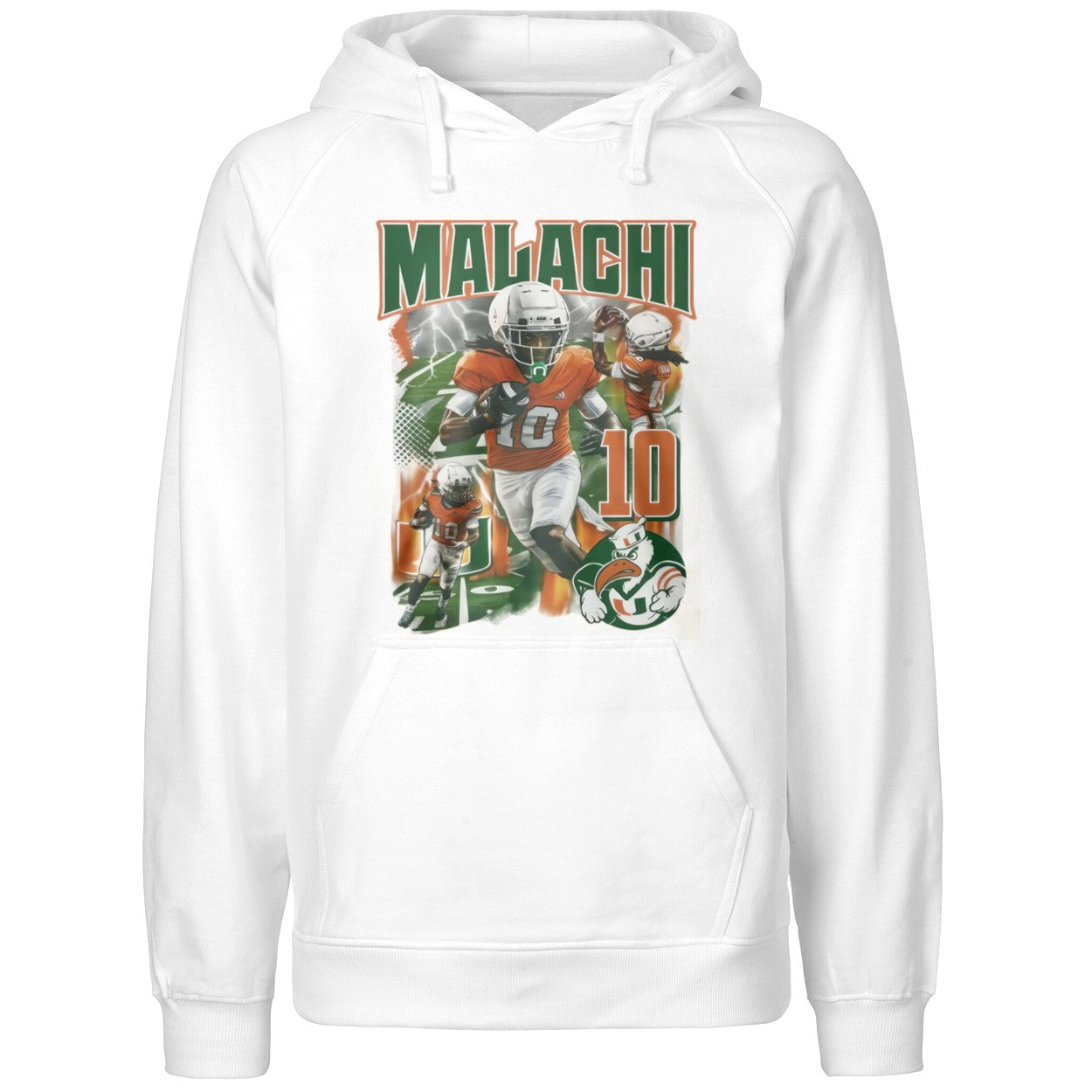 Calvin Russell With Malachi Toney In The Miami Locker Room Shirt