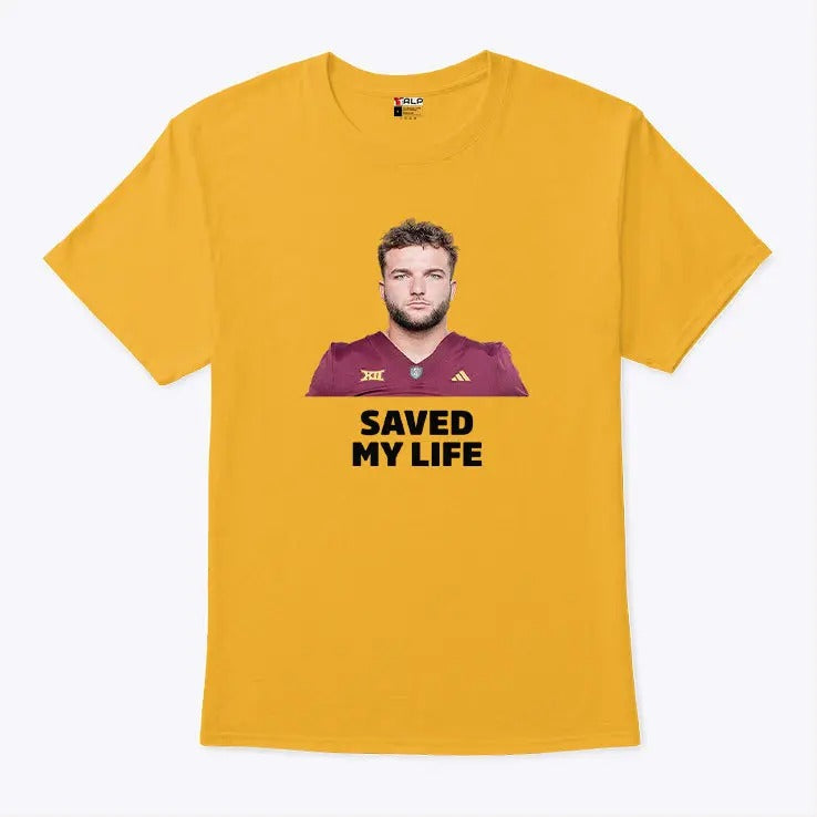 Cam Skattebo Saved My Life T Shirt
