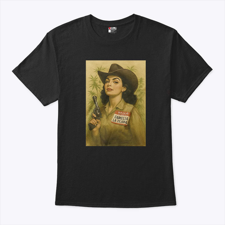 Camelia La Tejana T Shirt