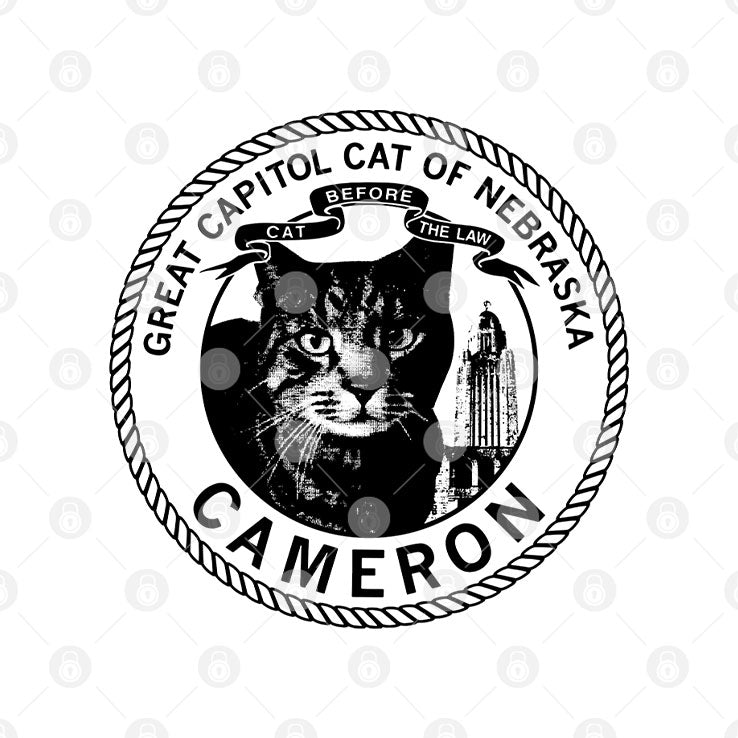 Cameron Great Capitol Cat Of Nebraska T Shirt