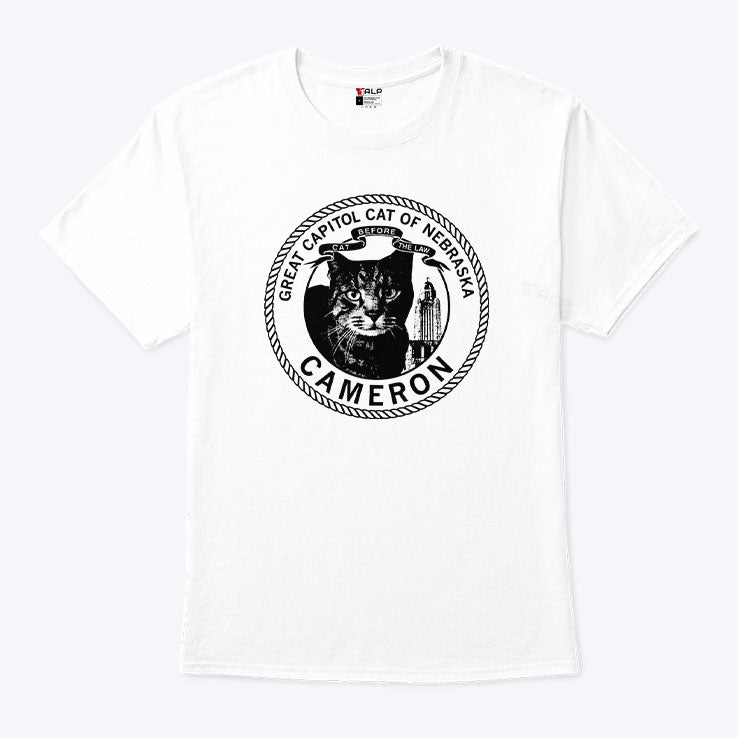 Cameron Great Capitol Cat Of Nebraska T Shirt