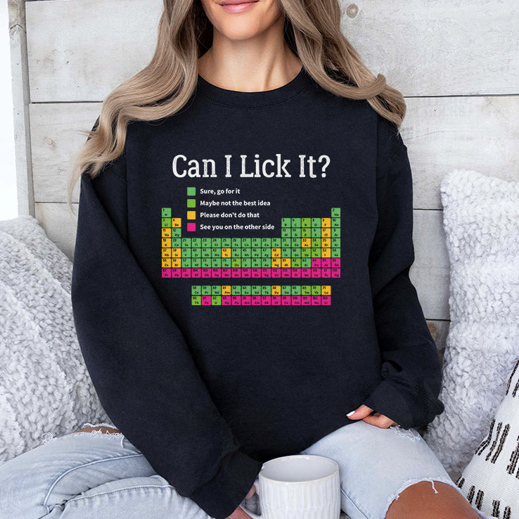 Can I Lick It Periodic Table T Shirt
