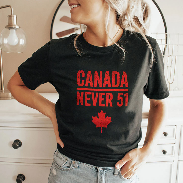 Canada Never 51 T Shirt
