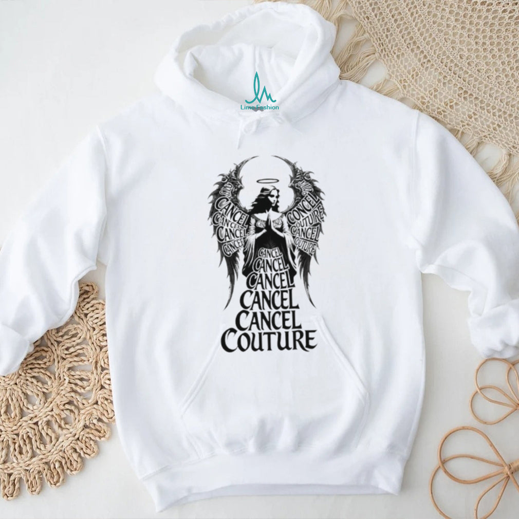 Cancel Couture Angel Wings Gothic Graphic Aesthetic Fashion T Shirt