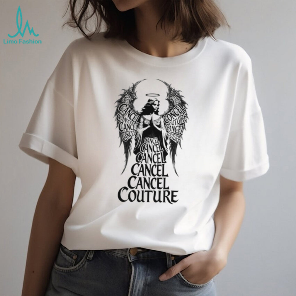 Cancel Couture Angel Wings Gothic Graphic Aesthetic Fashion T Shirt