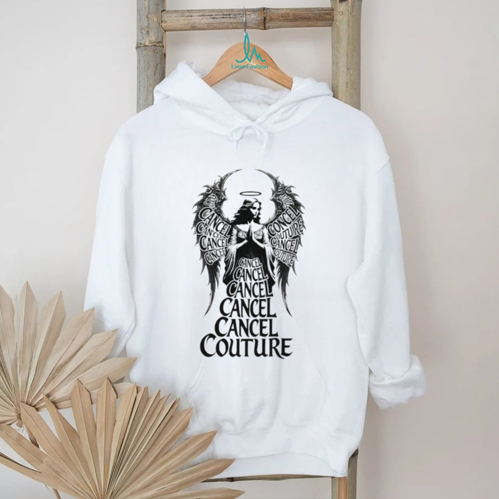 Cancel Couture Angel Wings Gothic Graphic Aesthetic Fashion T Shirt