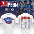 Cangrejeros De Santurce Serie Final 2026 Campeons Two Sided Shirt