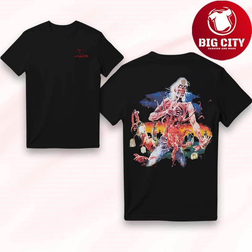 Cannibal Corpse X Brain Dead Work Two Sided Shirt