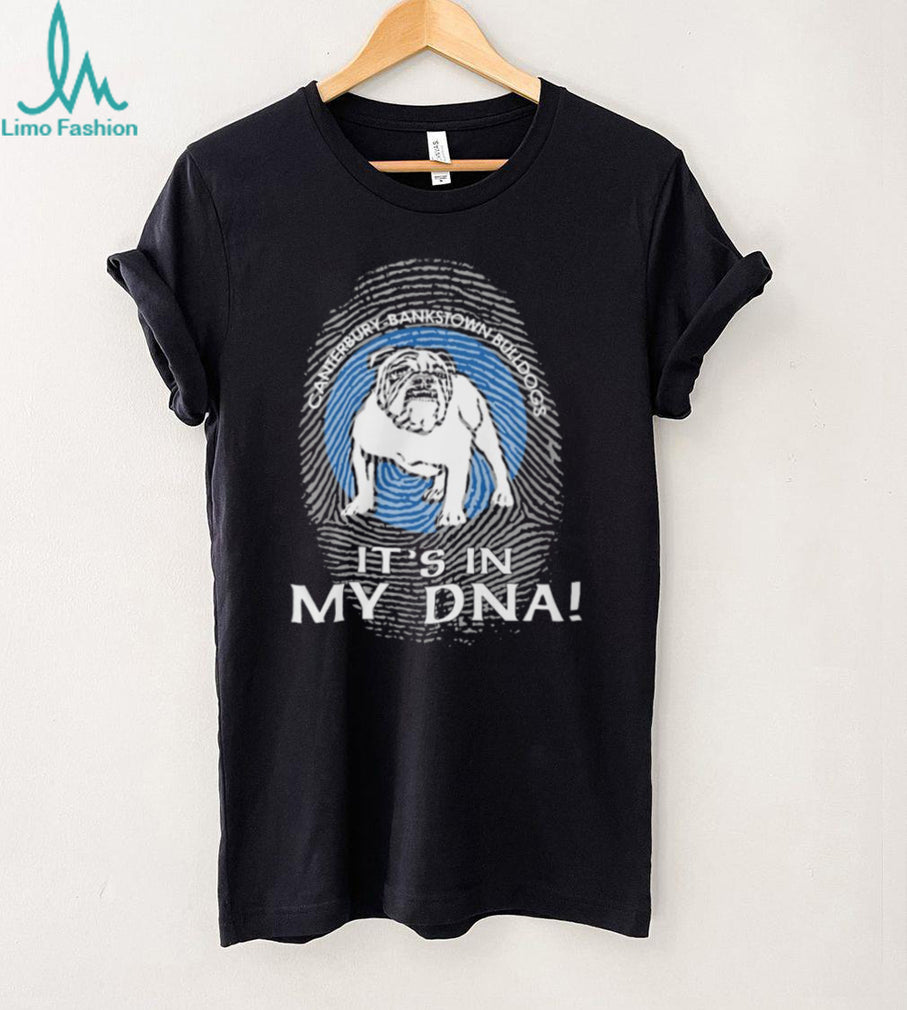 Canterbury Bankstown Bulldogs “It’s In My DNA” Fingerprint Rugby T Shirt