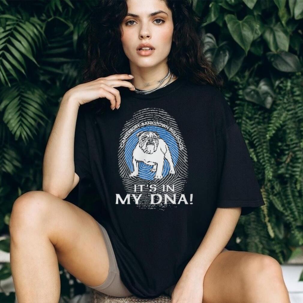 Canterbury Bankstown Bulldogs “It’s In My DNA” Fingerprint Rugby T Shirt