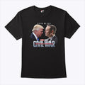 Captain America Civil War Trump Vs Elon Shirt
