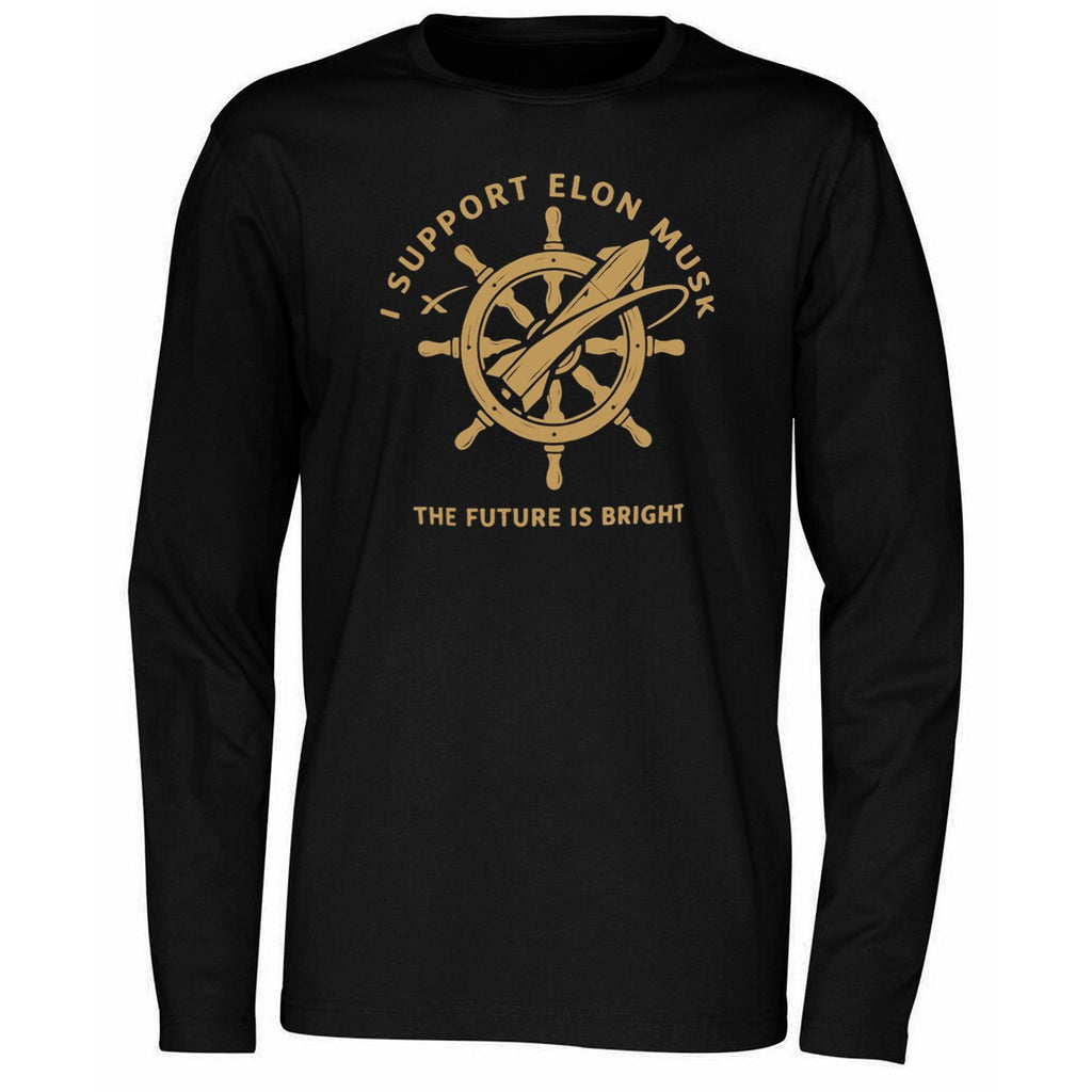 Captain Eli I Support Elon Musk The Future Is Bright Shirt