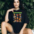 Capygamers Funny Capybara Video Game Types Gaming Lovers T Shirt