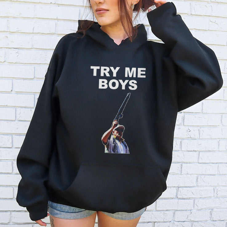 Carl Niehaus Try Me Boys Pro Gun T Shirt