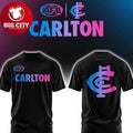 Carlton Blues Cyberpunk Vibe 2026 Night Two Sided Shirt
