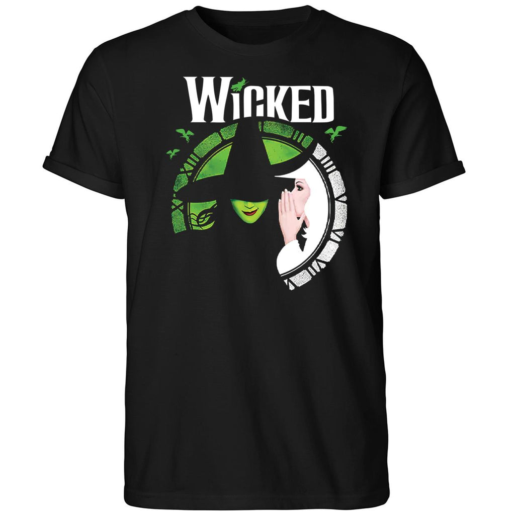 Carly Augenstein wearing WICKED Shirt