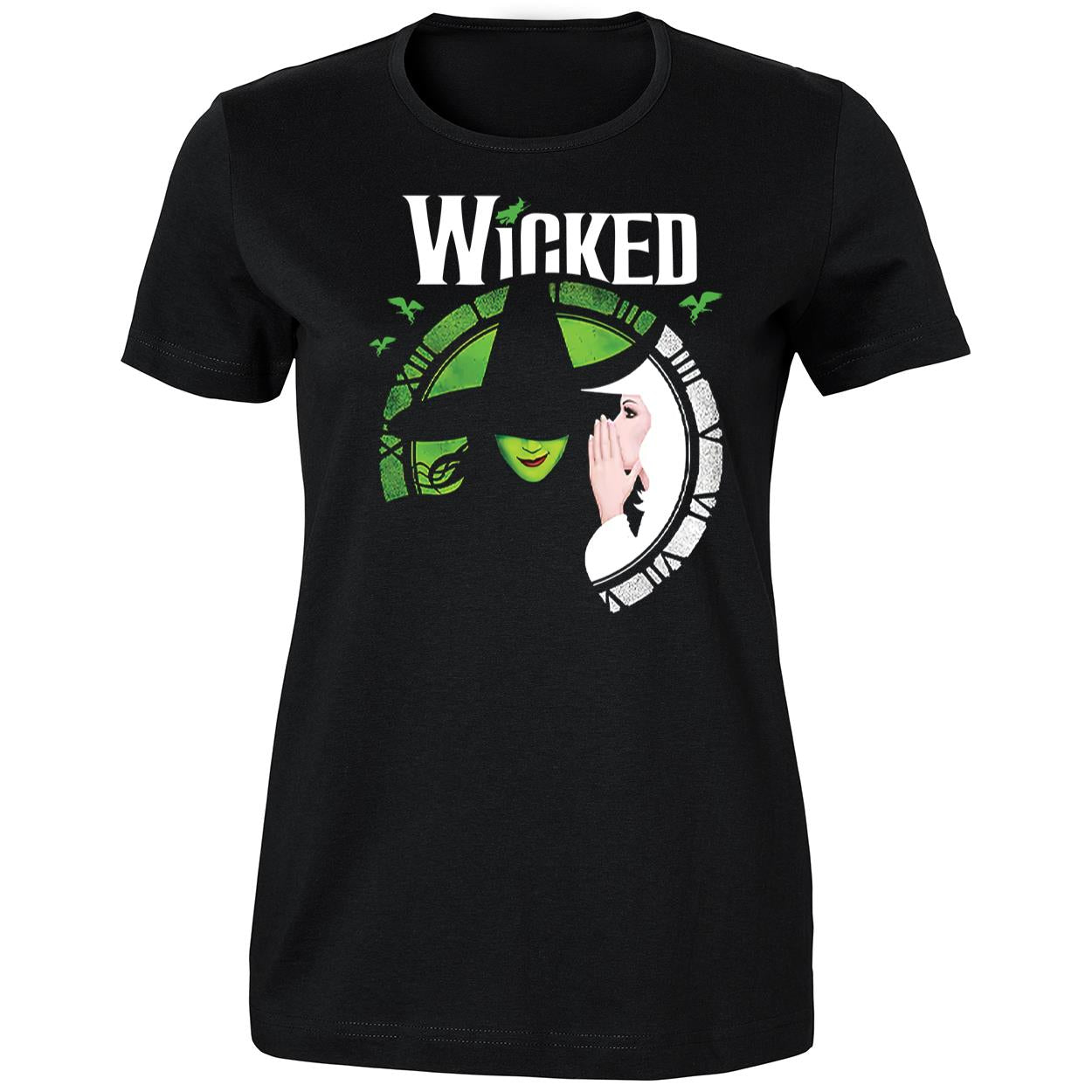 Carly Augenstein wearing WICKED Shirt