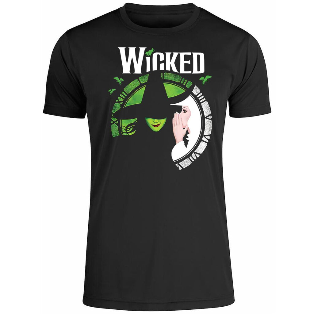 Carly Augenstein wearing WICKED Shirt