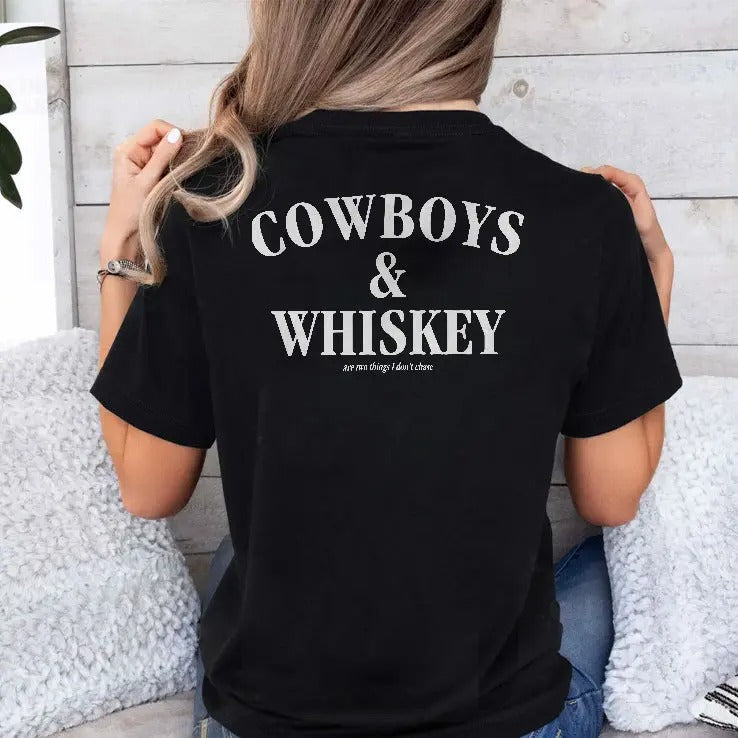 Carly Pearce Cowboys And Whiskey Are Two Things I Don’t Chase Shirt