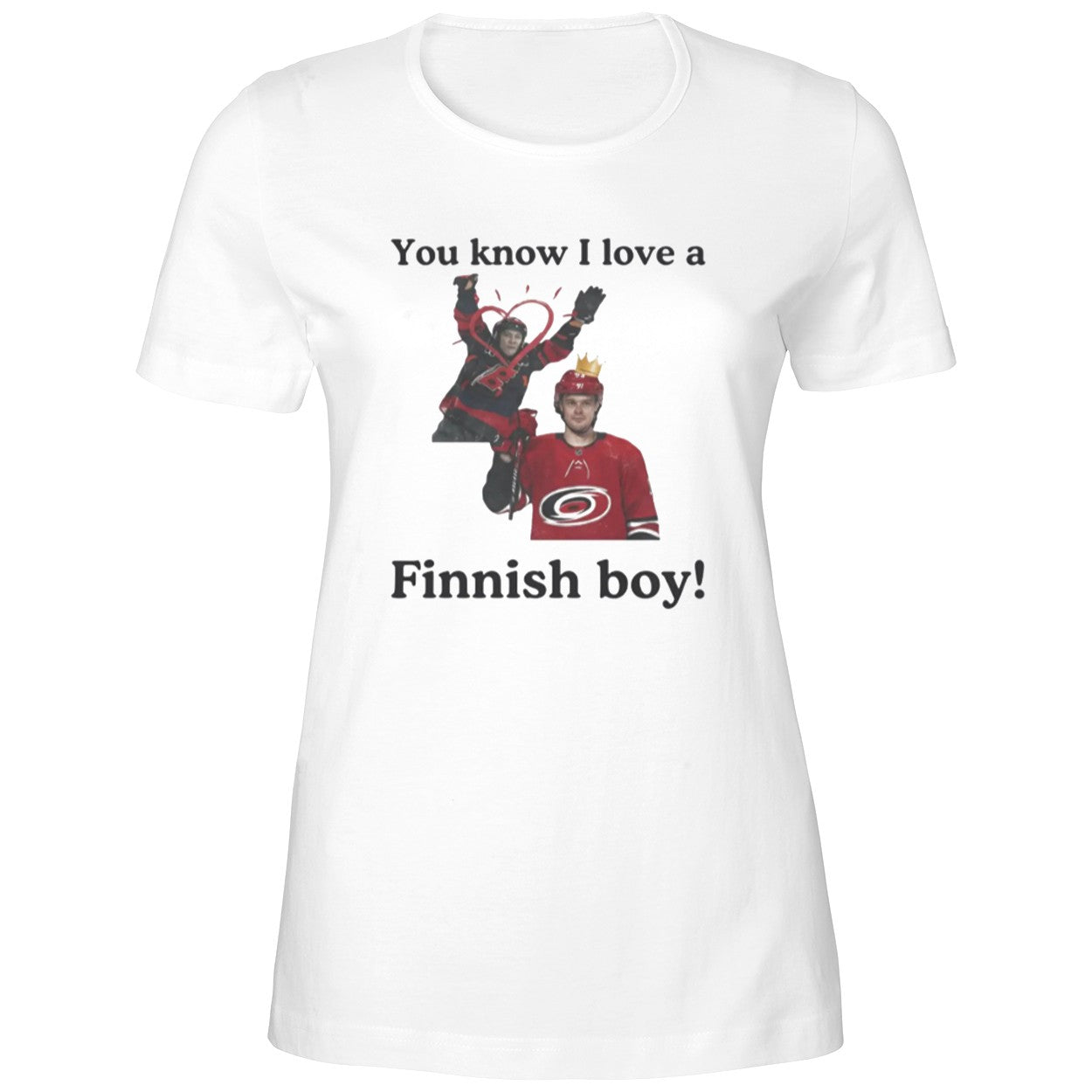 Carolina Hurricanes You Know I Love A Finnish Boy Shirt
